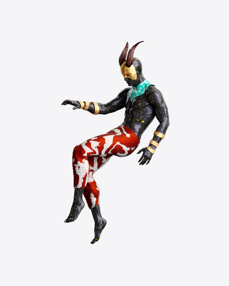 Demon Body PNG