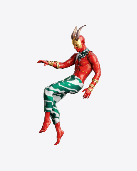 Demon Body PNG