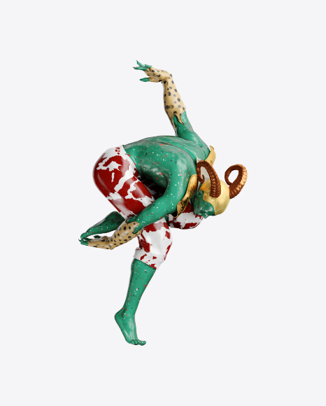 Demon Body PNG