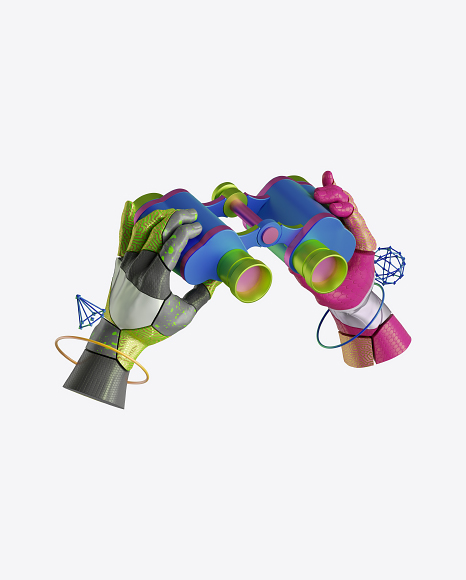 Abstract Hands PNG