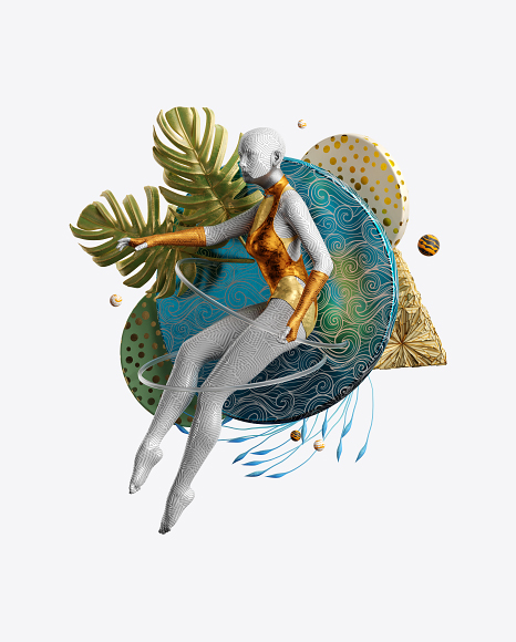 Abstract Female Body PNG