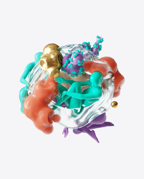 Abstract Ocean Set PNG