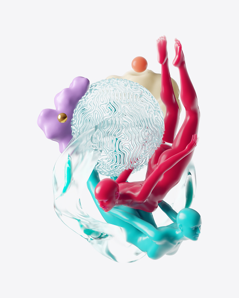 Abstract Ocean Set PNG
