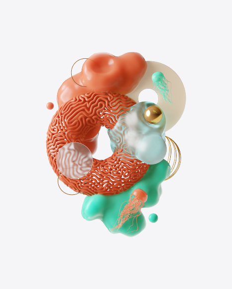 Abstract Ocean Set PNG