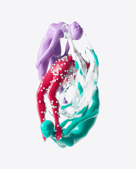 Abstract Ocean Set PNG