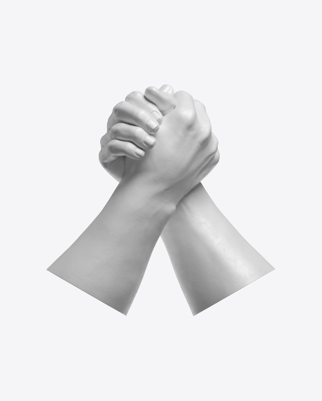 Plaster Hands