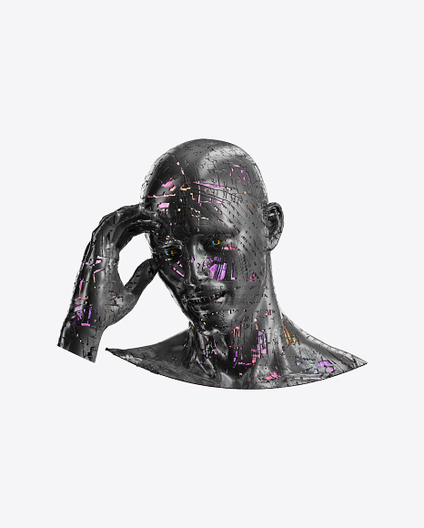 Abstract Head PNG
