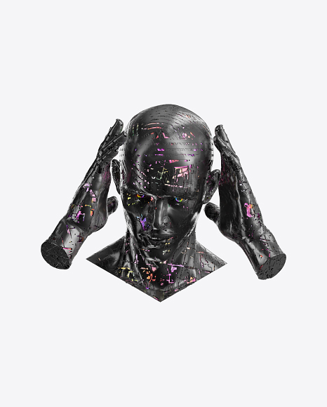 Abstract Face PNG