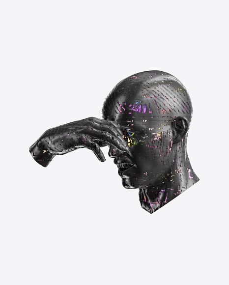 Abstract Face PNG