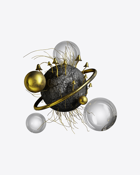 Abstract Gothic Set PNG