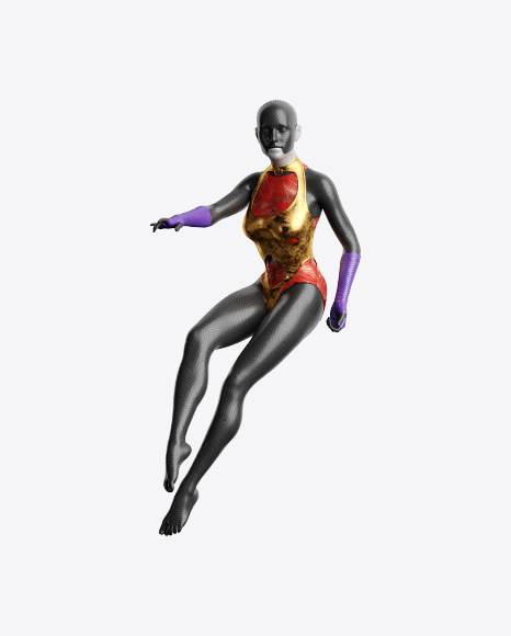 Abstract Female Body PNG