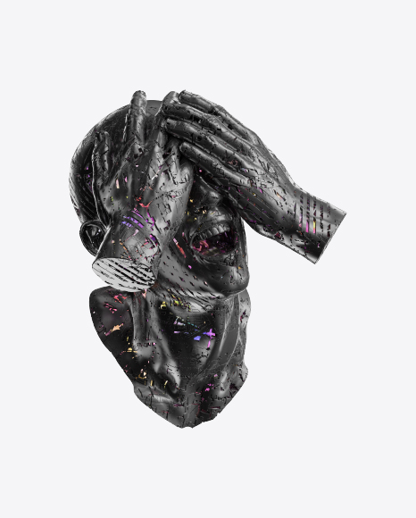 Abstract Face PNG