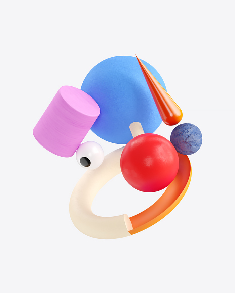 Abstract Shapes w/ Emotions