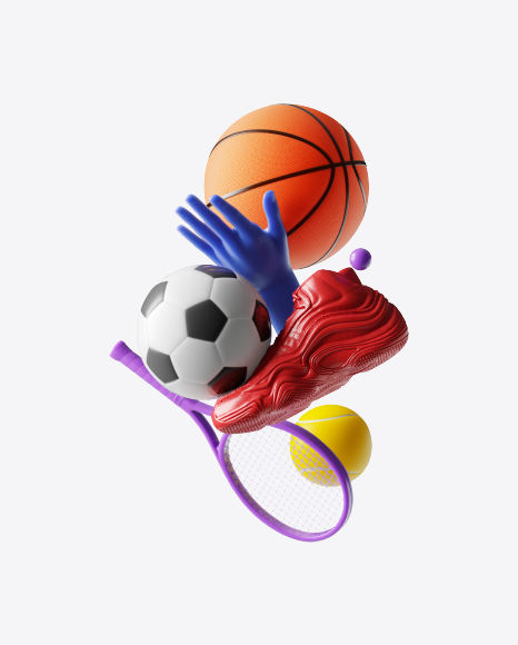 Abstract Sport Set PNG