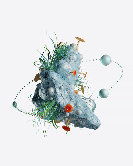 Abstract Rock Set