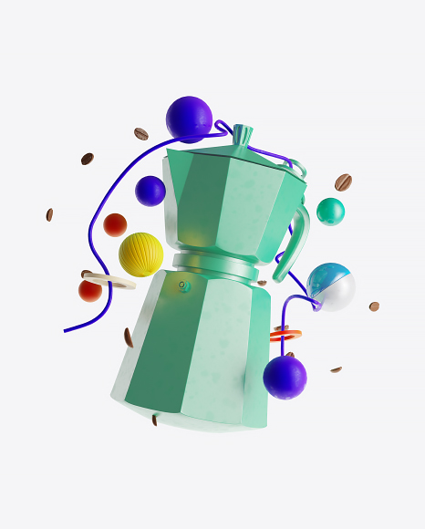 Abstract Cafe Set PNG