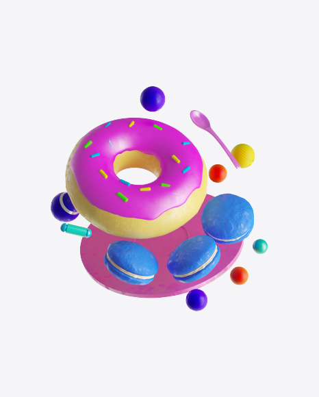 Abstract Coffee  Set PNG