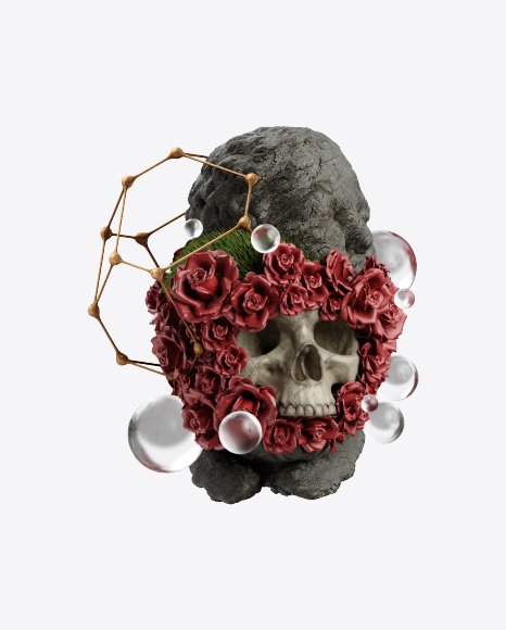 Abstract Skull Set