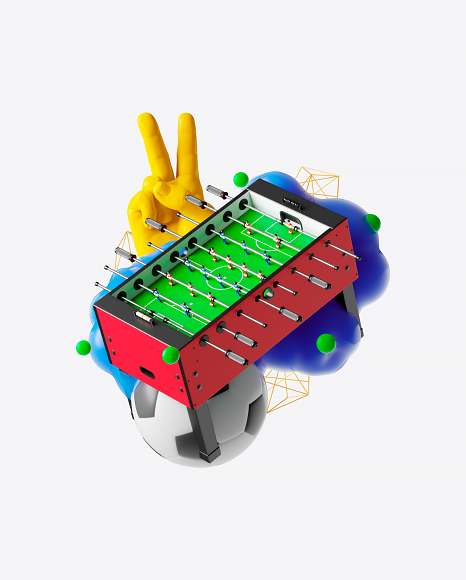 Abstract Football Set