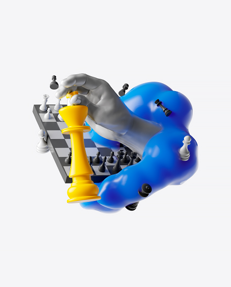 Abstract Chess Set
