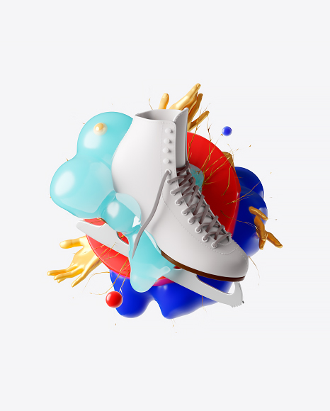 Abstract Figure Skating Set