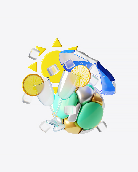 Abstract Summer Set