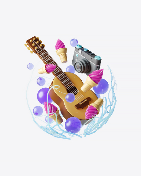 Abstract Summer Set