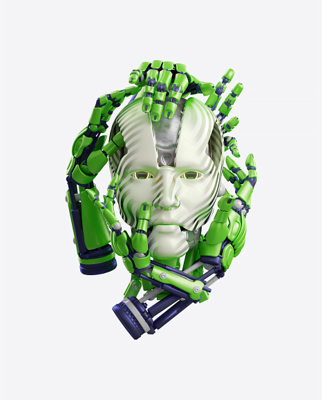 Robot Head PNG