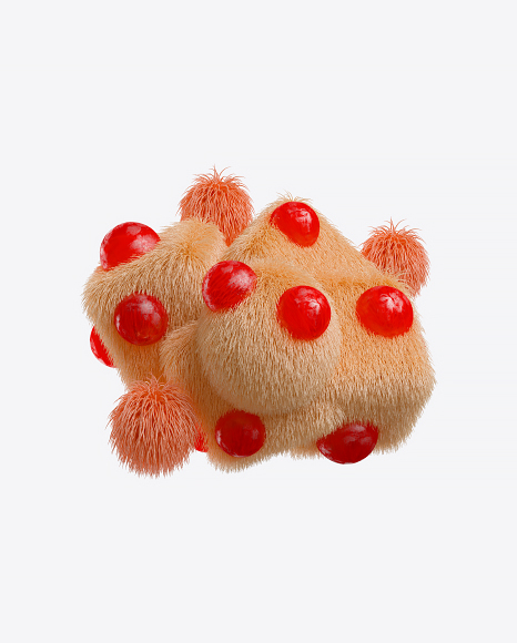 Abstract Fluffy Shapes PNG
