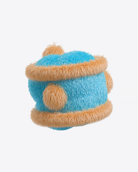 Abstract Fluffy Shapes