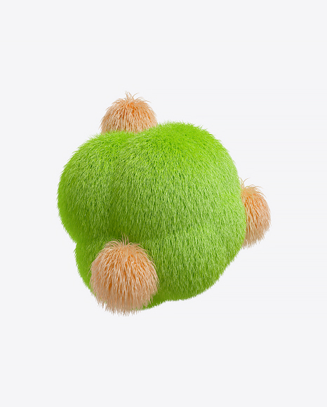 Abstract Fluffy Shapes PNG
