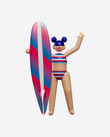 Stylized Character PNG