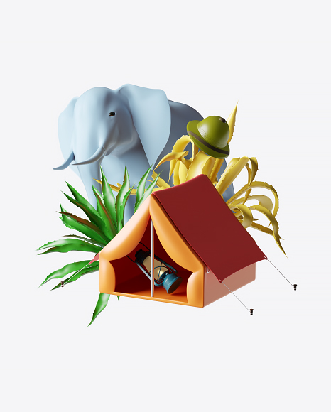 Abstract Safari Set