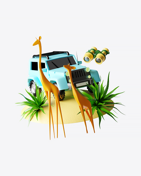 Abstract Safari Set