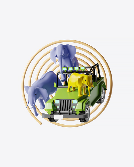 Abstract Safari Set
