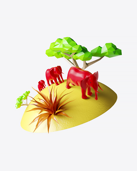 Abstract Safari Set
