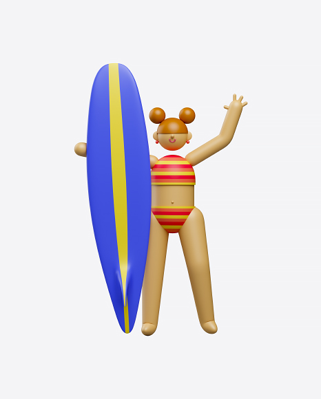 Stylized Character PNG