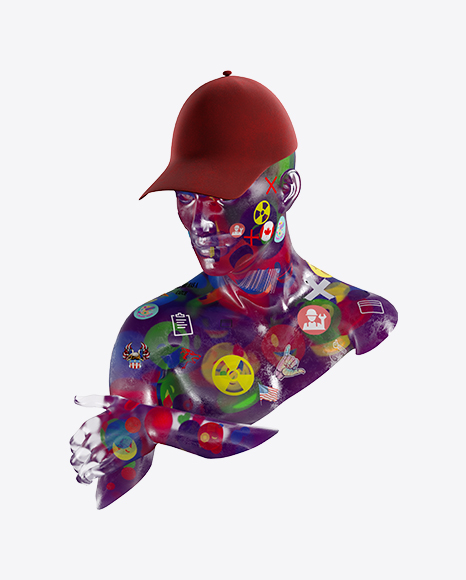 Abstract Bust