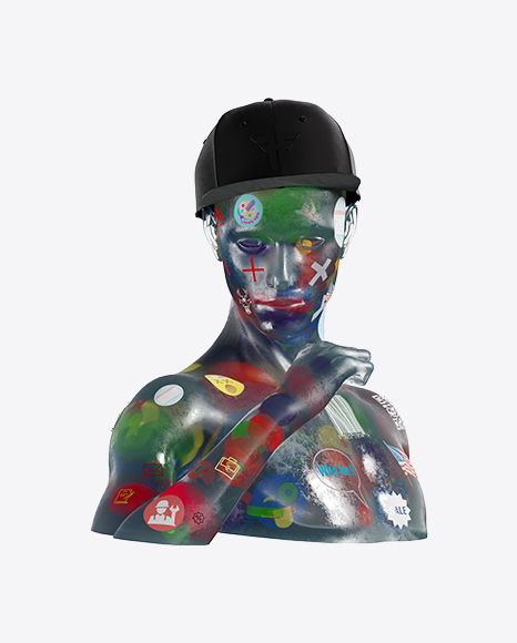 Abstract Bust