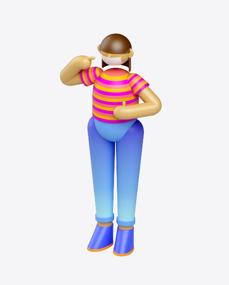Stylized Character PNG
