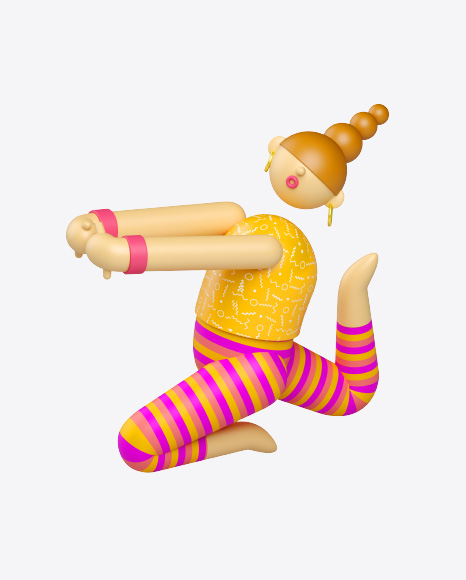 Stylized Character PNG