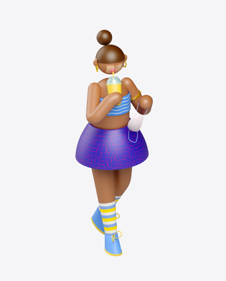 Stylized Character PNG
