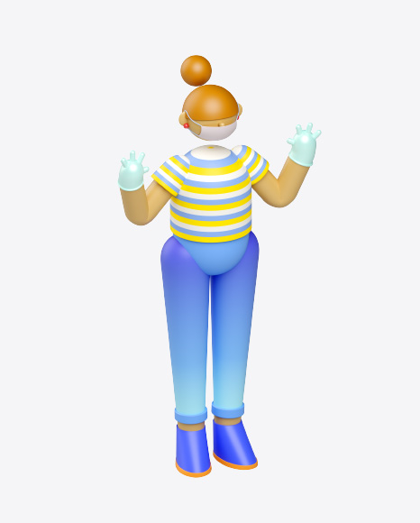 Stylized Character PNG