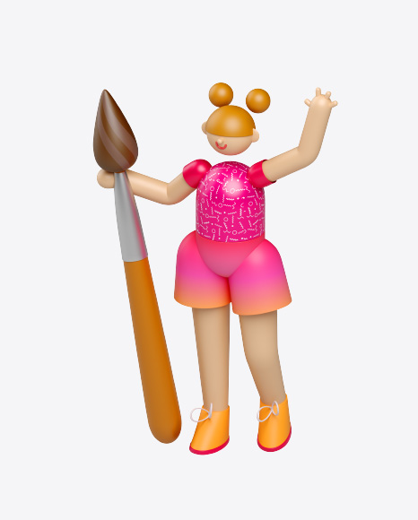 Stylized Character PNG