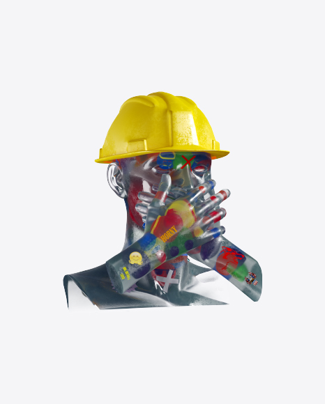 Abstract Bust