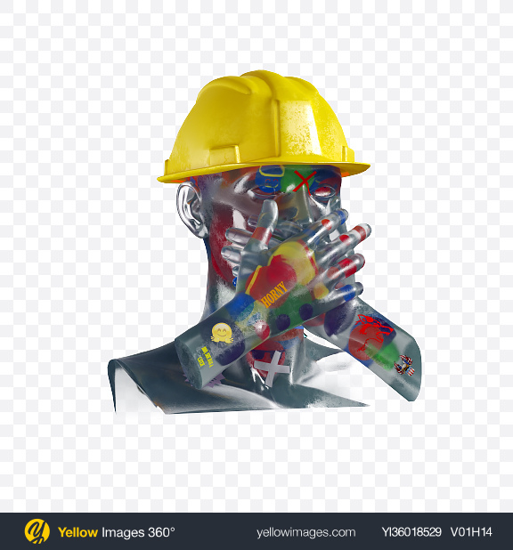 Download Abstract Bust Transparent PNG on YELLOW Images
