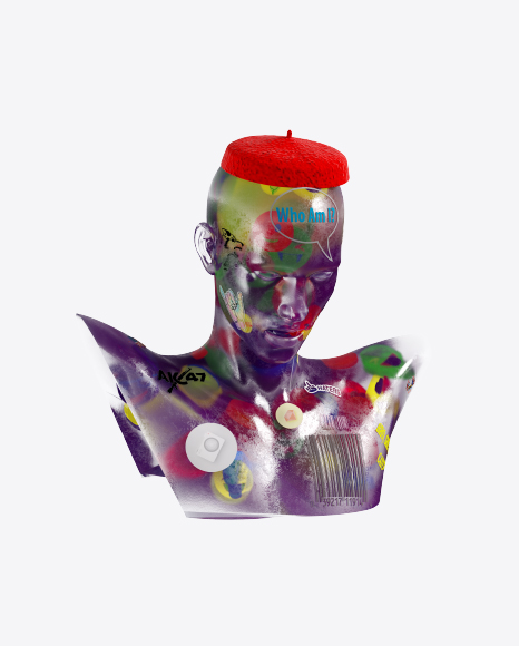 Abstract Bust