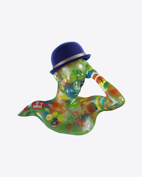 Abstract Bust