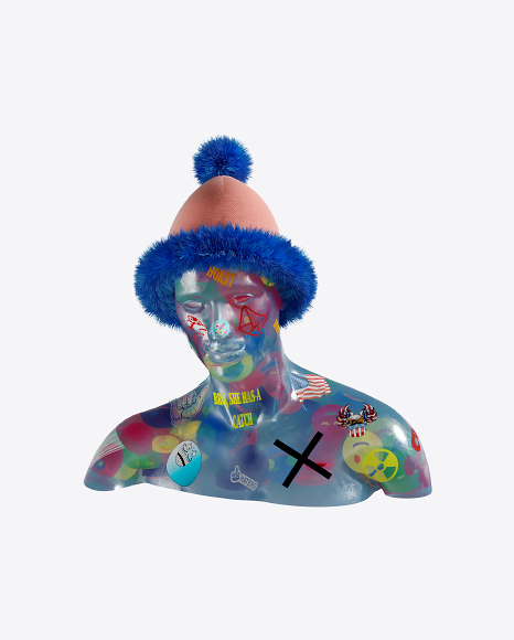 Abstract Bust