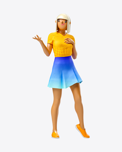 Stylized Character PNG